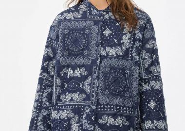 iBlues γυναικείο jacket καπιτονέ με all-over print 