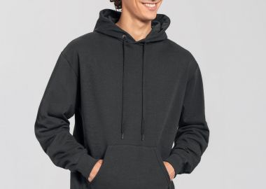 Iconic 250 Hooded Sweat Fruit of the Loom 0622940 Light Graphite -  - 