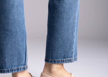 Ideal shoes Μπαλαρίνες Mary Jane με αγκράφα - 9797 - Beige Suede - Ideal shoes - 