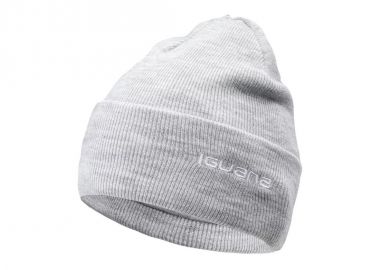 Iguana Lea Beanie Γυναικείος Σκούφος με Rib Πλέξη σε Γκρι χρώμα 92800337317 - Iguana - 