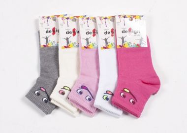 ΗΜΙΚΟΝΤΕΣ ΚΑΛΤΣΕΣ ΠΑΙΔΙΚΕΣ DESIGN PACK 6 ΤΕΜ ΑΣΟΡΤΙ Πολύχρωμο - Design - 