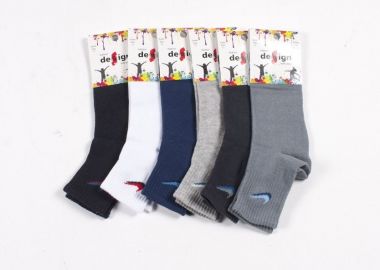 ΗΜΙΚΟΝΤΕΣ ΚΑΛΤΣΕΣ ΠΑΙΔΙΚΕΣ DESIGN PACK 6 ΤΕΜ ΑΣΟΡΤΙ Πολύχρωμο - Design - 