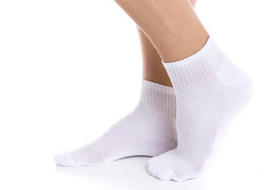 ΗΜΙΚΟΝΤΗ ΒΑΜΒΑΚΕΡΗ ΑΝΔΡΙΚΗ ΚΑΛΤΣΑ ΠΕΤΣΕΤΕ ΜΙΣΟ ΜΙΣΟ 3ΑΔΑ 4903 ΛΕΥΚΟ - GO - 