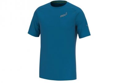 Inov8 Base Elite SS Αθλητικό Ανδρικό T-shirt Μπλε Μονόχρωμο 000278-BL - Inov-8 - 