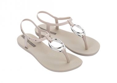 Ipanema Class Charm III Σαγιονάρες σε στυλ Πέδιλα σε Μπεζ Χρώμα 83332-AH059 - Ipanema - 