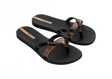 Ipanema Kirei women's flipflops fashionable and comfortable black for the beach - Ipanema - 