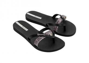 Ipanema Kirei women's flipflops fashionable and comfortable black for the beach - Ipanema - 
