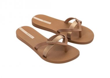 Ipanema Kirei women's flipflops fashionable and comfortable brown for the beach - Ipanema - 