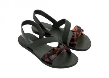 Ipanema Vibrant women's sandals shoes fashionable and comfortable green - Ipanema - 
