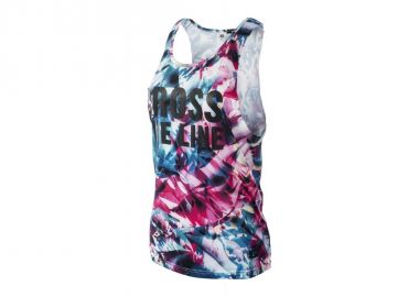 IQ Amina Αμάνικη Γυναικεία Αθλητική Μπλούζα Πολύχρωμη 92800307191 - IQ - 