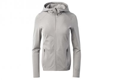 IQ Taiga Γυναικεία Ζακέτα Φούτερ με Κουκούλα Γκρι 92800398589 - IQ - 