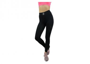 Italian Fashion Leggins Black Posh - Gymhero - 
