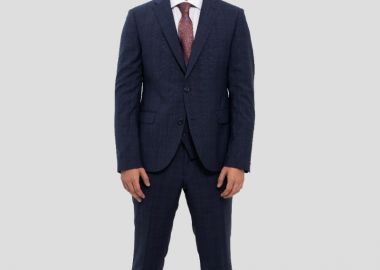 IVERGANO Ανδρικό Dark Blue Taxedo - IVERGANO - 