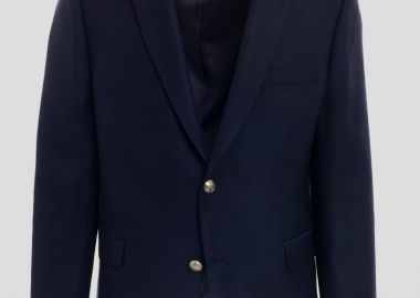 IVERGANO Ανδρικό Μπλε Blazer - IVERGANO - 