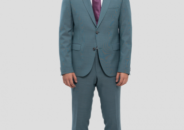 IVERGANO Ανδρικό Πράσινο Mint Green Suit - IVERGANO - 