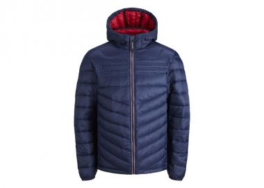 Jack & Jones 12211785 Ανδρικό Χειμωνιάτικο Μπουφάν Puffer Μπλε - Jack & Jones - 