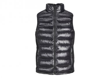 Jack & Jones Ανδρικό Χειμωνιάτικο Μπουφάν Μαύρο 12241626 - Jack & Jones - 