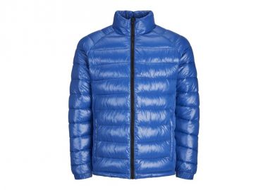 Jack & Jones Ανδρικό Χειμωνιάτικο Μπουφάν Puffer Μπλε 12241629 - Jack & Jones - 