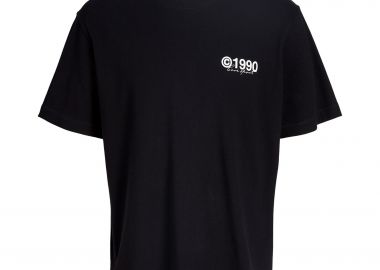 JACK & JONES ανδρικό T-shirt με print στο πίσω μέρος Relaxed Fit - 12292951 Μαύρο - JACK & JONES - 