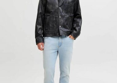 JACK & JONES ανδρικό τζιν παντελόνι πεντάτσεπο Regular Fit 