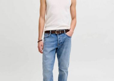 JACK & JONES ανδρικό τζιν παντελόνι πεντάτσεπο Relaxed Fit 