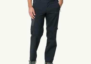 JACK WOLFSKIN ACTIVE TRACK ZIP OFF HIKING TROUSERS ΓΚΡΙ - JACK WOLFSKIN - 