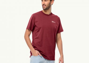 JACK WOLFSKIN ESSENTIAL T-SHIRT ΚΟΚΚΙΝΟ - JACK WOLFSKIN - 