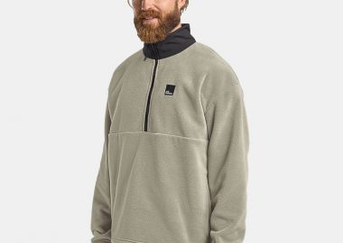 JACK WOLFSKIN SUMETRO HALF-ZIP FLEECE JUMPER ΜΠΕΖ - JACK WOLFSKIN - 