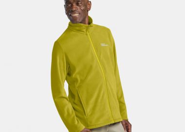 JACK WOLFSKIN TAUNUS FULL-ZIP FLEECE JACKET ΚΙΤΡΙΝΟ - JACK WOLFSKIN - 