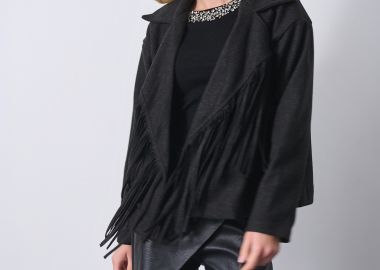 Jacket Κοντό Με Κρόσια -  - 