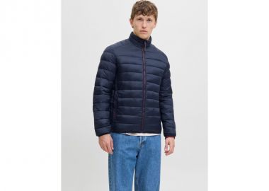 JackJones men's down jacket JJEBRADLEY LIGHT PUFFER COLLAR NOOS 12280971 SKY CAPTIN - Jack & Jones - 