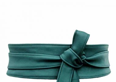 japanese ζώνη Obi σε πετρόλ - PerfectDress.gr - 