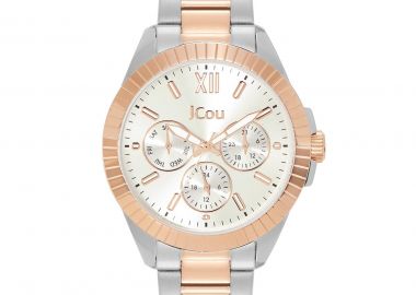 JCOU Aurora - JU19040-3, Silver case with Stainless Steel Bracelet - Jcou - 
