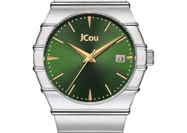 JCOU Chante - JU19075-5, Silver case with Stainless Steel Bracelet - Jcou - 