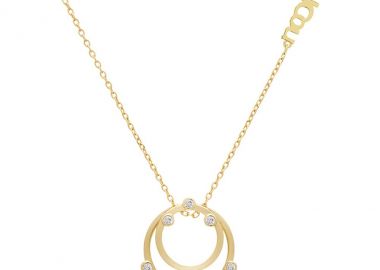JCOU Κολιέ από ασήμι 925 Gold JW906G1-02 - Jcou Jewellery - 