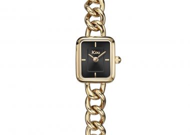 JCOU Lyra Mini - JU19084-5, Gold case with Stainless Steel Bracelet - Jcou - 