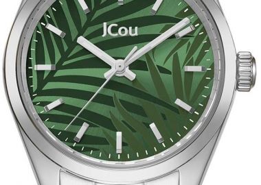 JCOU Palmira - JU19074-1, Silver case with Stainless Steel Bracelet - Jcou - 