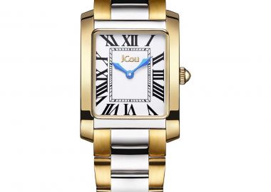 JCOU Sierra - JU19080-2, Gold case with Stainless Steel Bracelet - Jcou - 