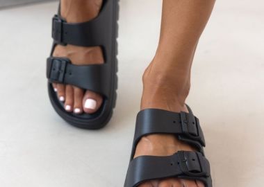 Jelly Vitamin Slides με δύο φάσες - 6682011 - Μαύρο - Jelly Vitamin - 