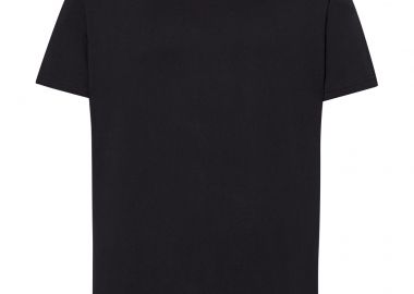 JHK TSRA-150 Ανδρικό Κοντομάνικο T-shirt Μαύρο Μαύρο - Jhk - 