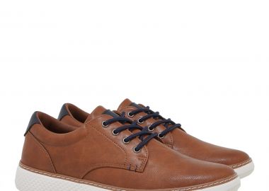 JK LONDON Ανδρικά παπούτσια Sneakers 700-206 Ταμπά Στάμπα Μπλέ S5700206142A - JK LONDON - 