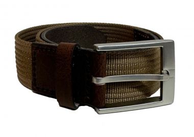 JOHN-ANDY Knitted Ζώνη 00001 Χακί - JOHN-ANDY - 