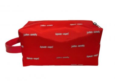 JOHN ANDY UNISEX NESSESER BAG Κόκκινο - JOHN-ANDY - 