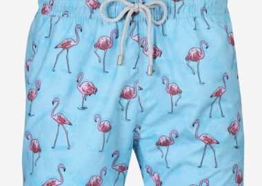 John Frank Ανδρικό Μαγιό Σορτς Πολύχρωμο Σιέλ - John Frank - 