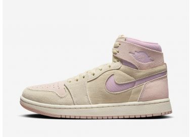 Jordan 1 High Zoom Air CMFT 2 Muslin Plum Chalk Women's DV1305100 MBS - Jordan - 