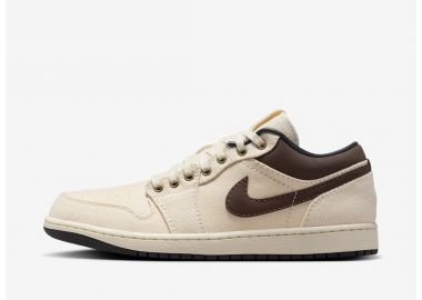 Jordan 1 Low Premium Pale Ivory Off Noir Baroque Brown IB8058110 MBS - Jordan - 