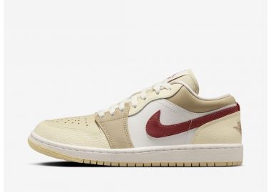 Jordan 1 Low SE Desert Khaki Red Sepia Women's HV6530100 MBS - Jordan - 