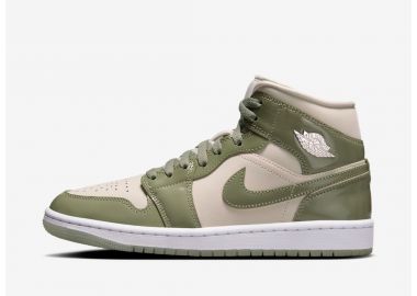 Jordan 1 Mid SE Sea Glass Oil Green Women's HF4079003 MBS - Jordan - 