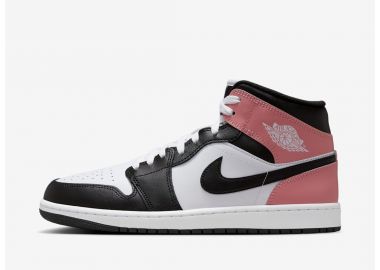 Jordan 1 Mid White Rust Pink Black DQ8426100 MBS - Jordan - 