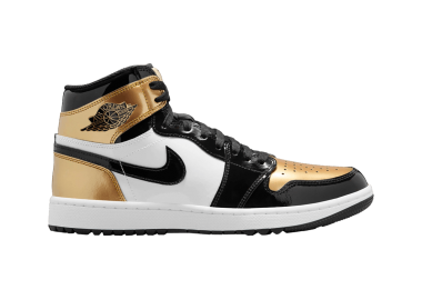 Jordan 1 Retro High Golf Patent Gold Toe DQ0660002 MBS - Jordan - 